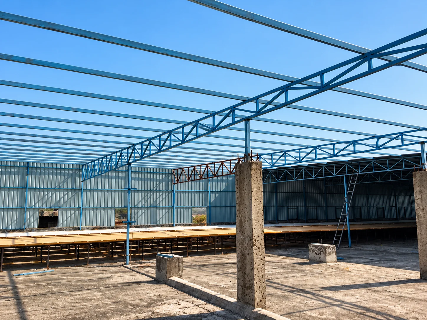 Structural Steel Truss & Portal Frame
