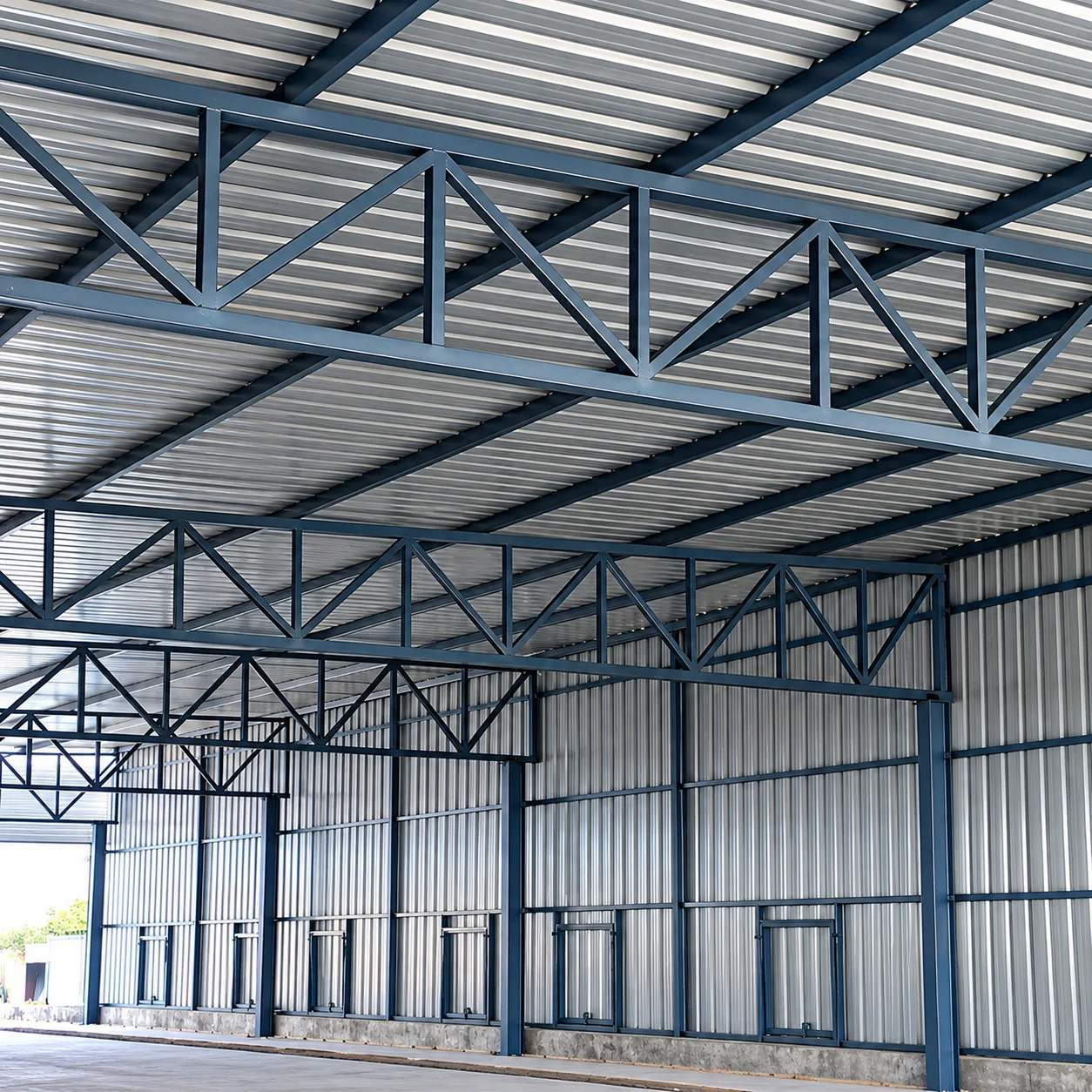 Commercial Warehouse Storage Structure