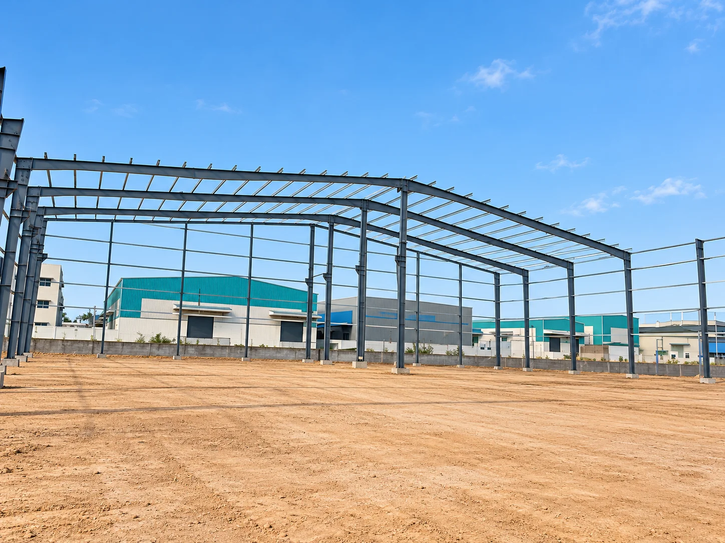 Structural Truss Component Fitment — Trusses & Framing structural work by New Welltech Industries