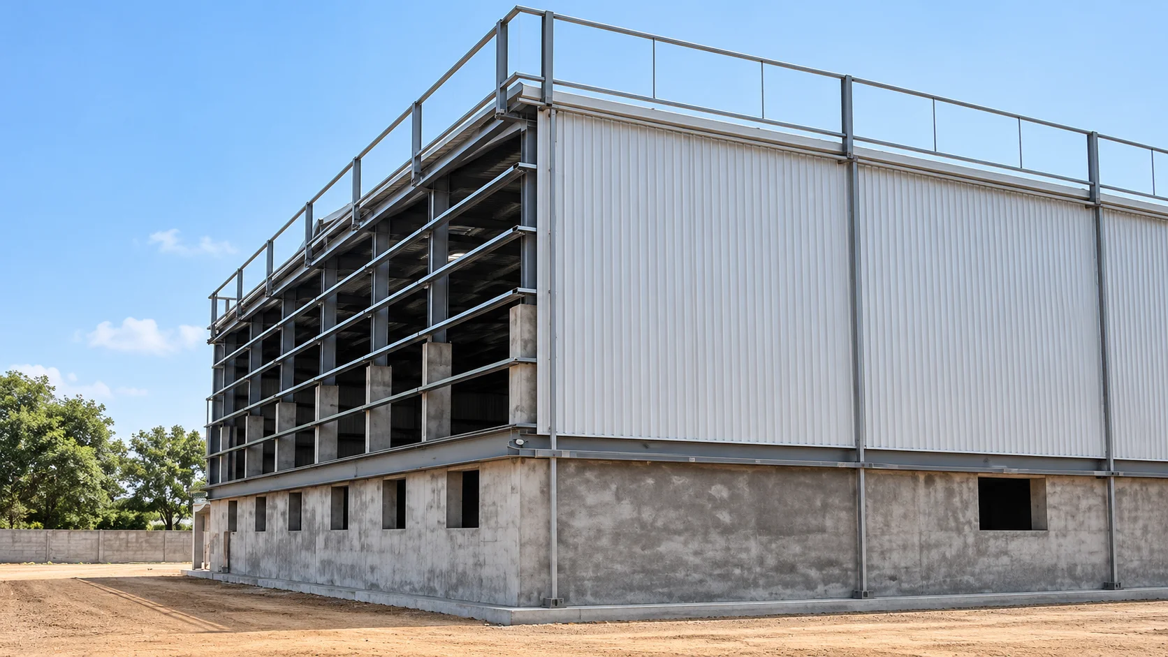Precoated Profile Roof Sheeting Assembly