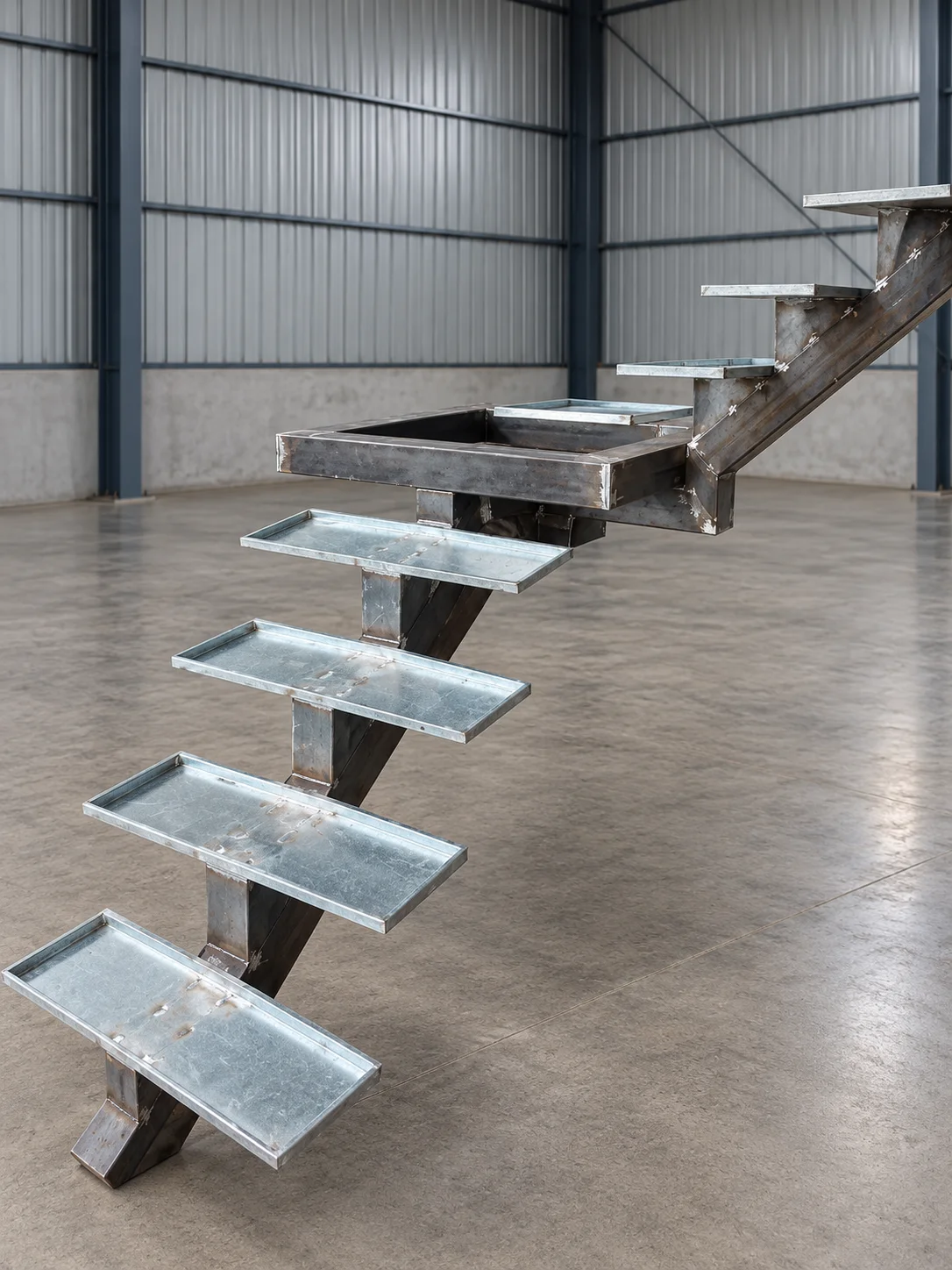 Custom Metal Staircase Framework