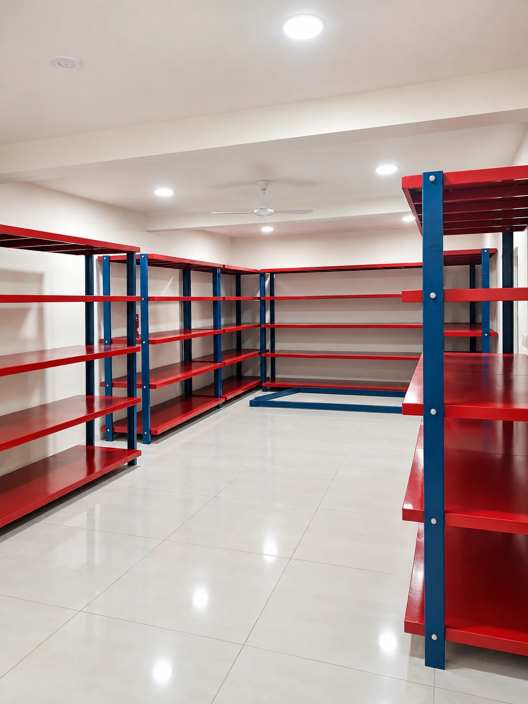 Warehouse Perimeter Staging Frame