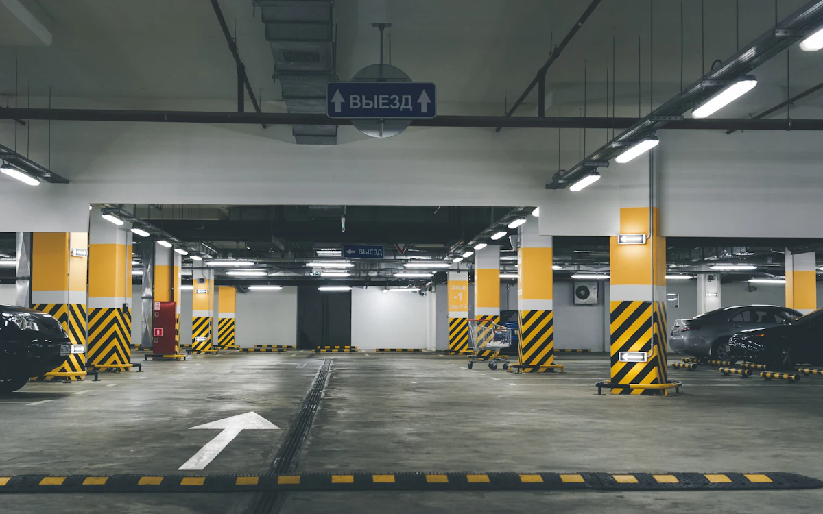 Polycarbonate Parking Shade — Parking project by New Welltech Industries in Mahudi Road, Gandhinagar
